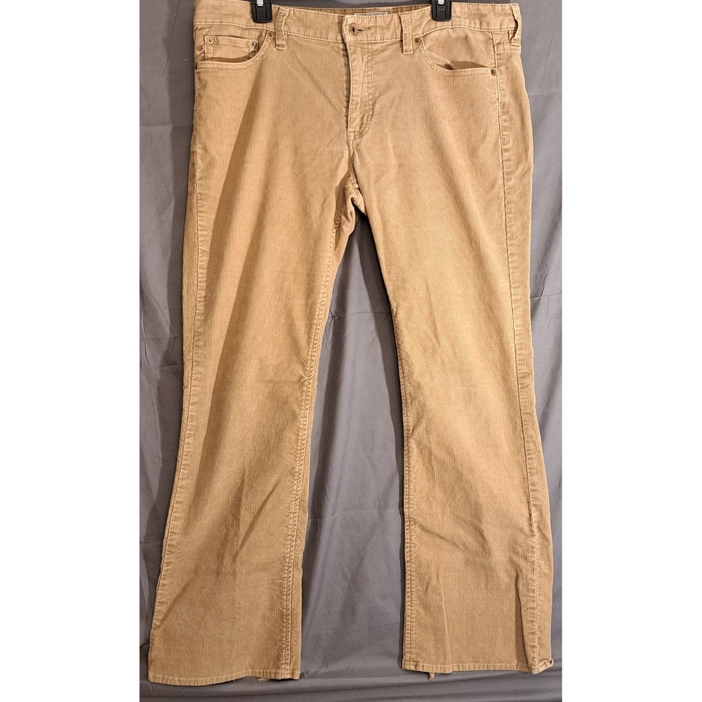 Polo Jeans Company Ralph Lauren Brielle Bootcut Pants‎ Women's Size 14x32 Tan